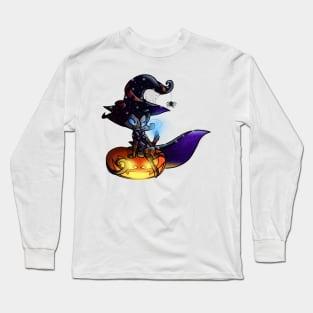 spooky kitty Long Sleeve T-Shirt